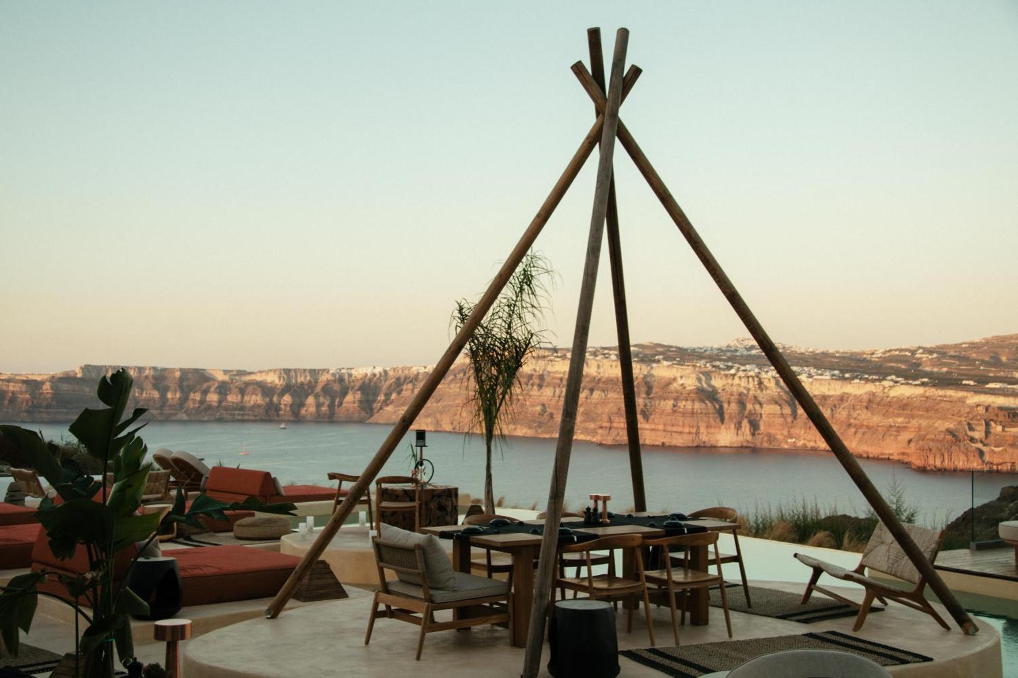 Divino Caldera Hotel Akrotiri  Luaran gambar
