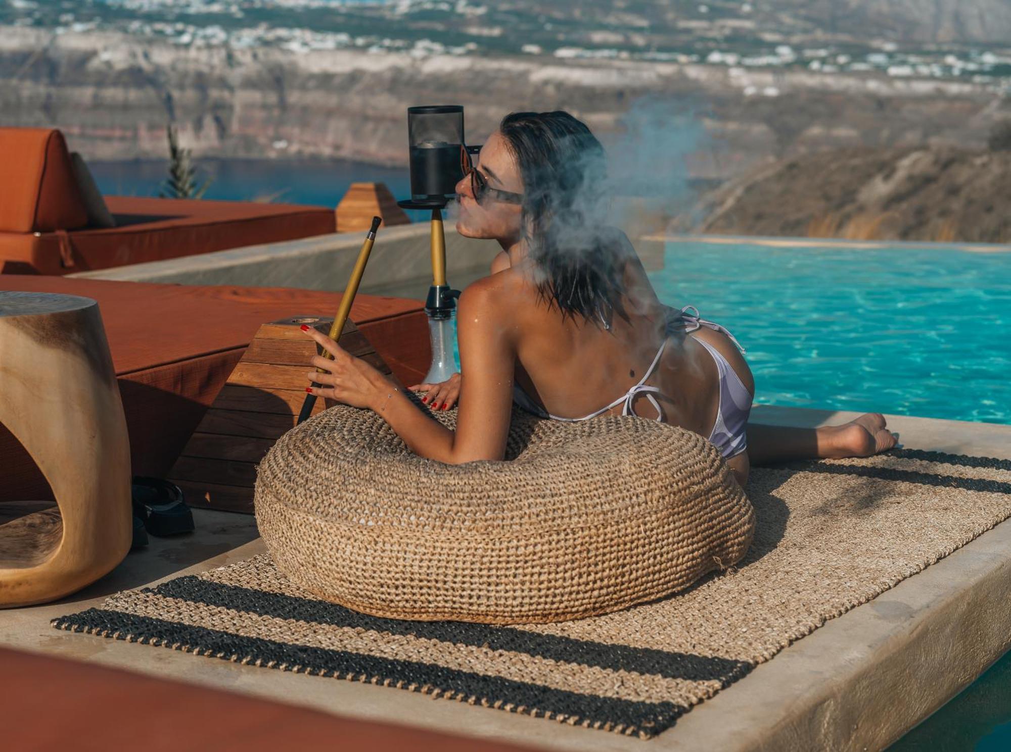 Divino Caldera Hotel Akrotiri  Luaran gambar
