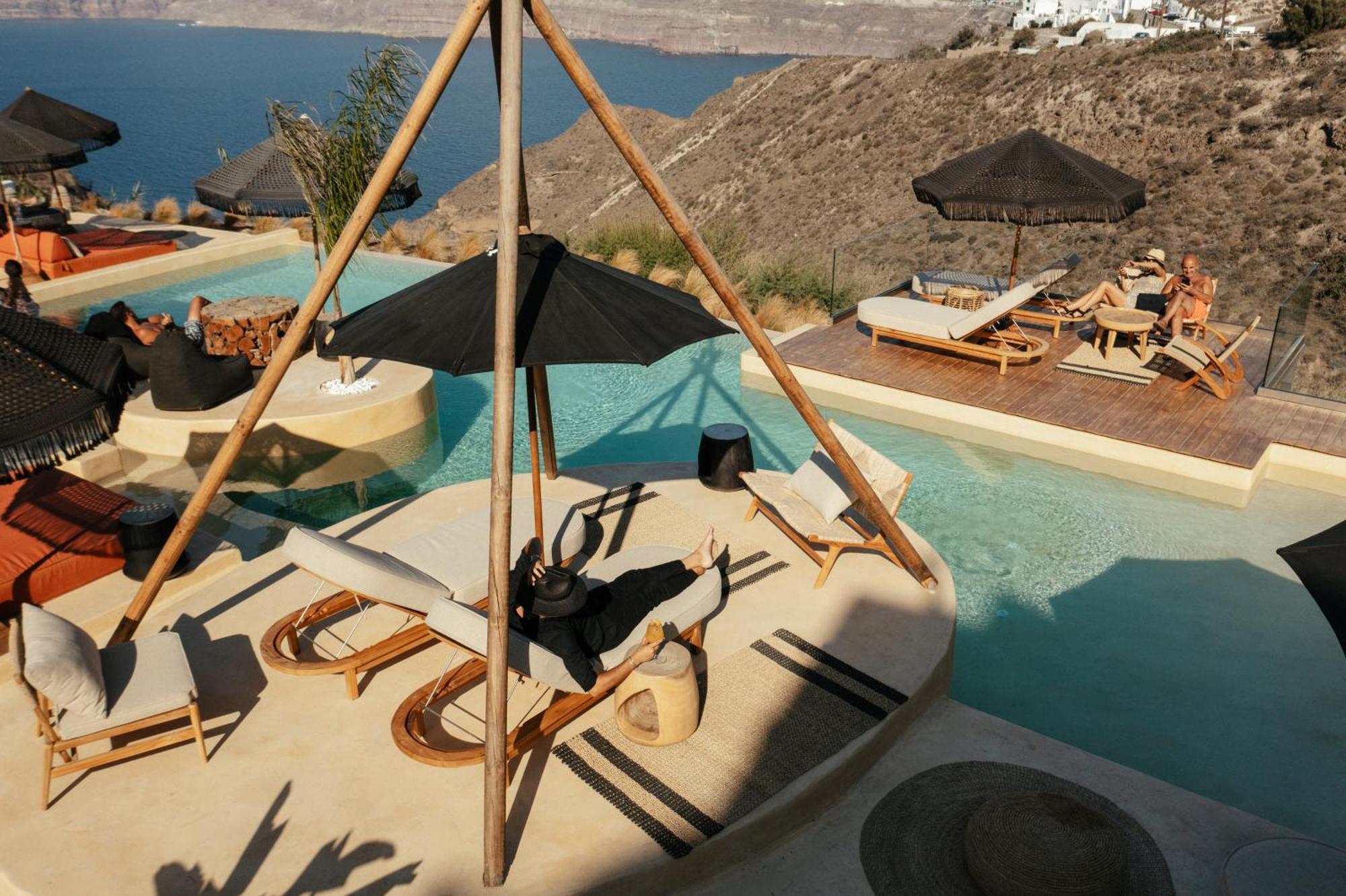 Divino Caldera Hotel Akrotiri  Luaran gambar