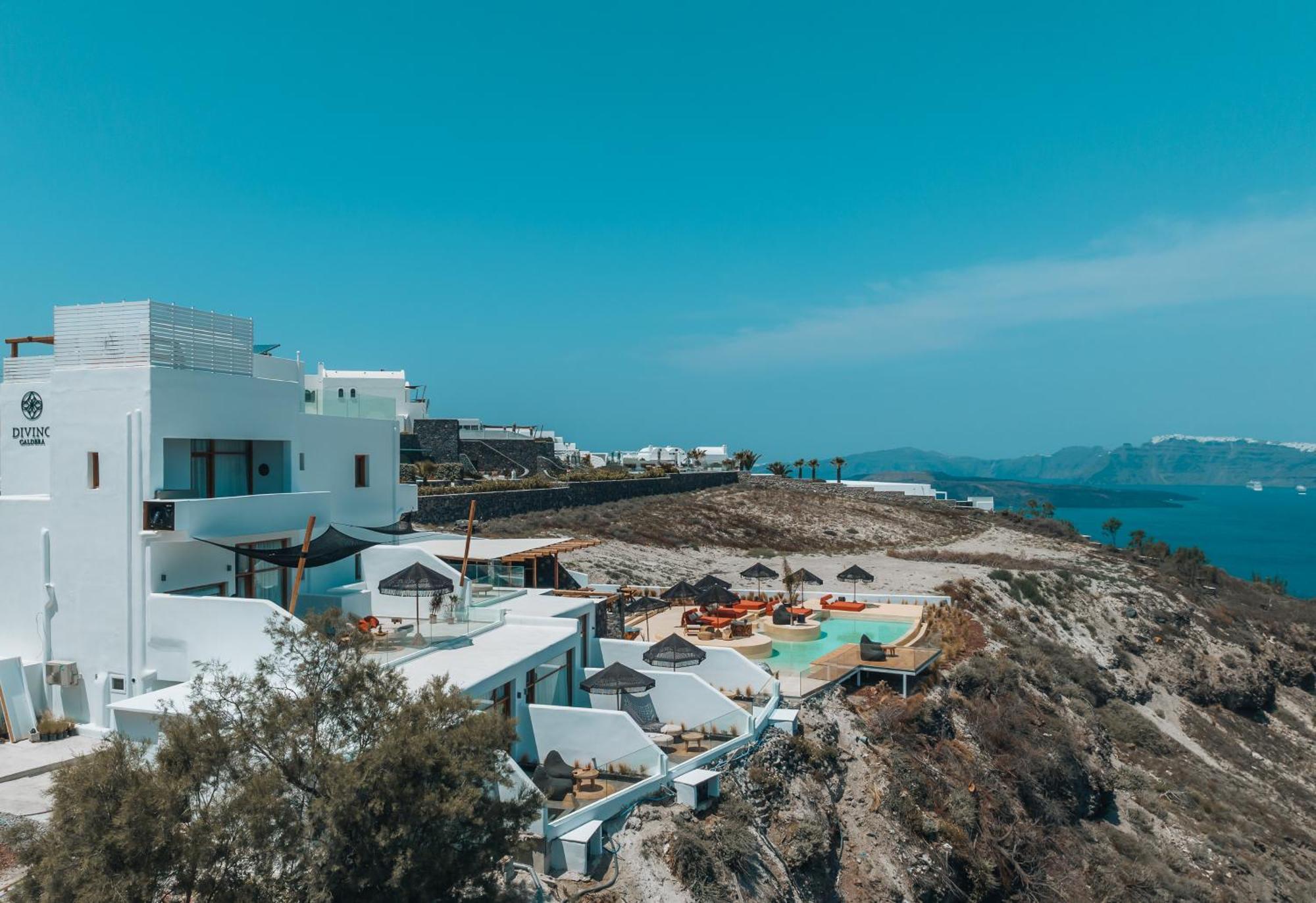 Divino Caldera Hotel Akrotiri  Luaran gambar