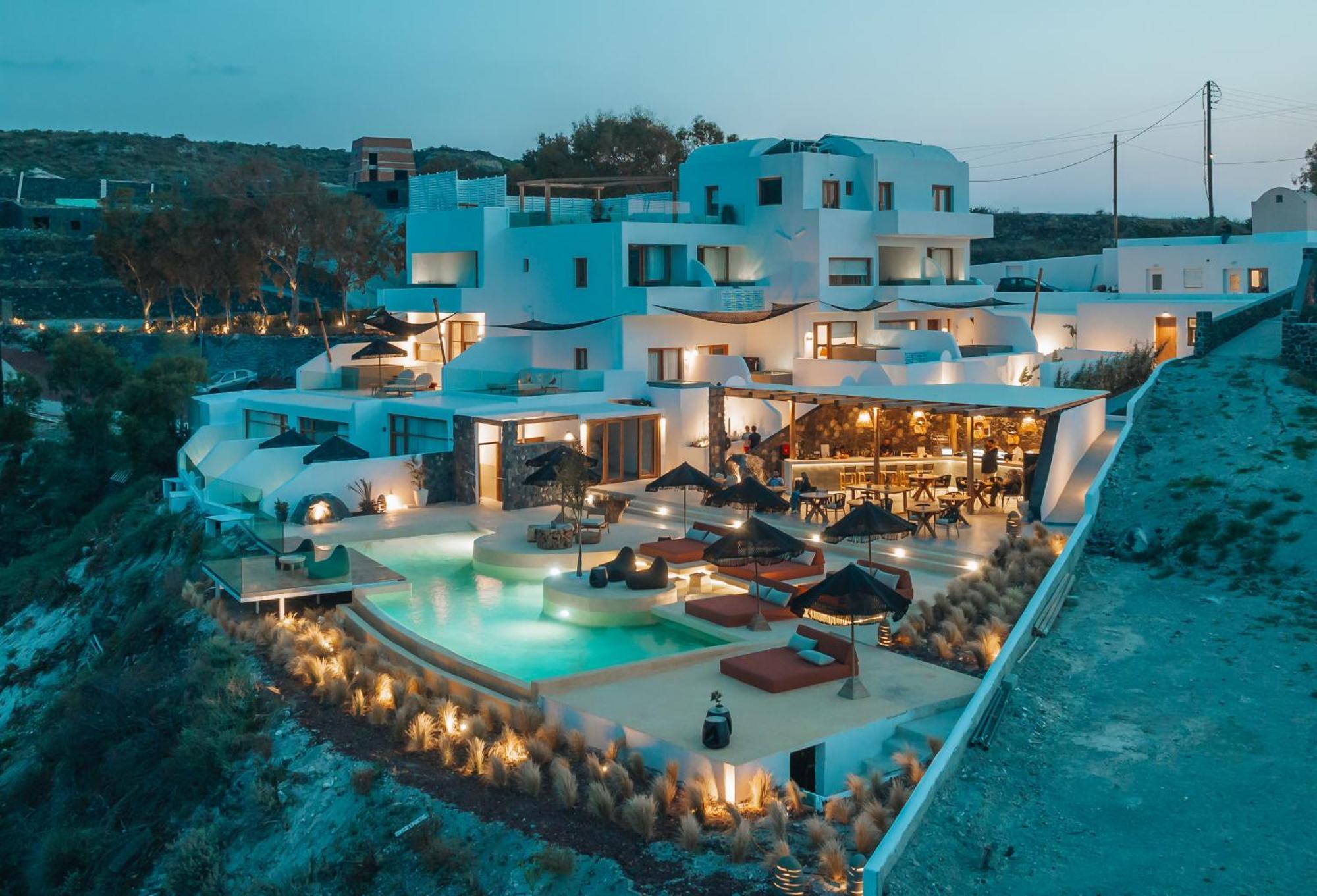 Divino Caldera Hotel Akrotiri  Luaran gambar