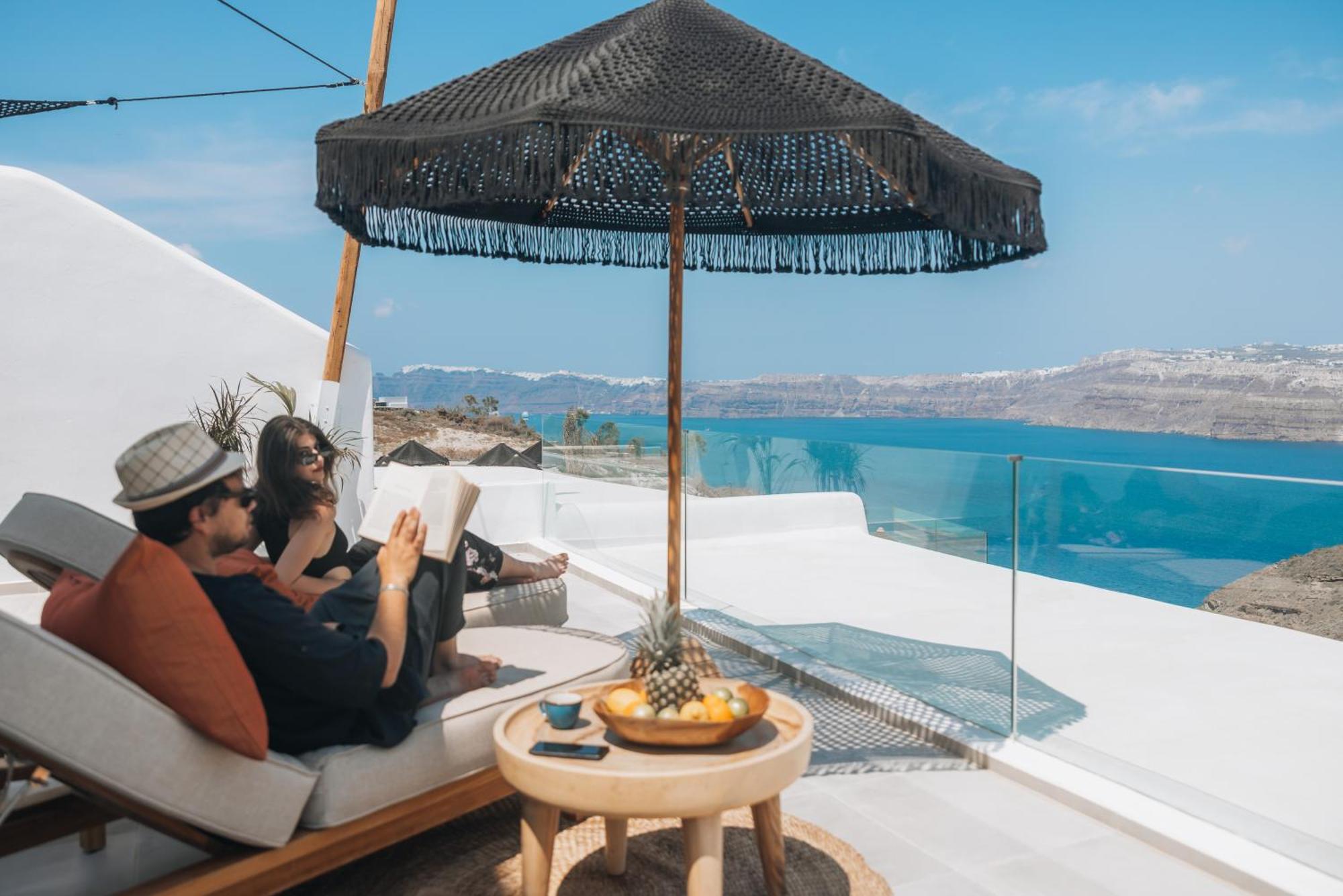 Divino Caldera Hotel Akrotiri  Luaran gambar