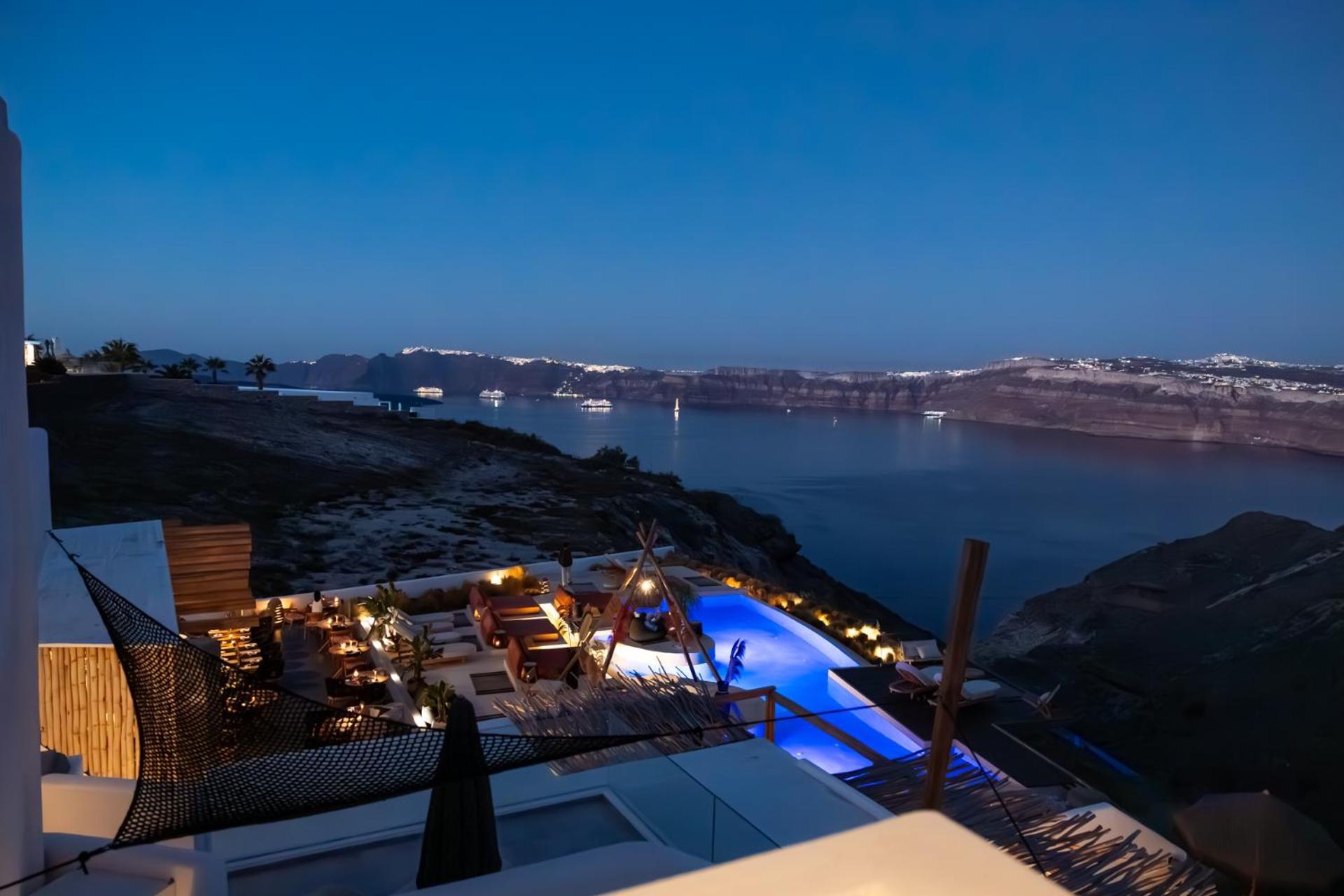 Divino Caldera Hotel Akrotiri  Luaran gambar